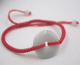 Natural A Jade Safe-Circle Bead Bracelet Unisex