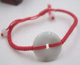 Natural A Jade Safe-Circle Bead Bracelet Unisex