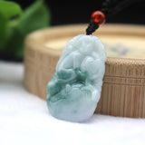 A Jadeite Jade Myanmar Emerald Chinese Zodiac Pendant