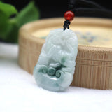 A Jadeite Jade Myanmar Emerald Chinese Zodiac Pendant
