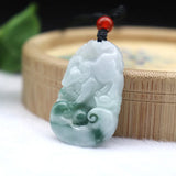 A Jadeite Jade Myanmar Emerald Chinese Zodiac Pendant