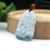 A Jadeite Jade Myanmar Emerald Chinese Zodiac Pendant