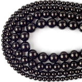 Natural Graphite Shungite Stone Beads 6/8/10mm