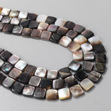 Gray Shell Beads Mother of Pearl for Jewelry Making