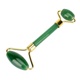 Green Adventurine Face Roller Scraping Board Body Massager