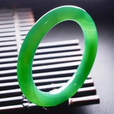 Green Chalcedony Jade Bracelet for Women