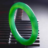 Green Chalcedony Jade Bracelet for Women