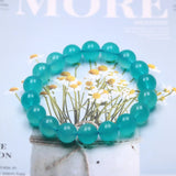 Green Amazonite Bracelet Stretch Round Beads Crystal Jewelry 8mm 9mm 10mm AAAAA