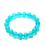 Green Amazonite Bracelet Stretch Round Beads Crystal Jewelry 8mm 9mm 10mm AAAAA