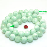 Green Angelite Round Beads Gemstone Bracelet DIY Jewelry Making