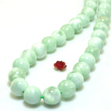 Green Angelite Round Beads Gemstone Bracelet DIY Jewelry Making