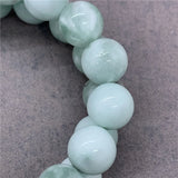 Green Angelite Stone Beads Bracelet Charms 6/8/10/12mm
