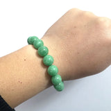 Green Angelite Stone Beads Round Gemstone Spacer Beads 6-12MM