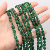 Green Apatite Stone Beads for Jewelry Making 6-8mm