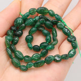 Green Apatite Stone Beads for Jewelry Making 6-8mm