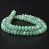 Green Aventurine Abacus Rondelle Beads Loose Gem Stone DIY Jewelry Making