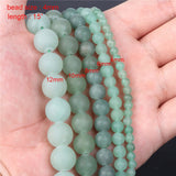 Green Aventurine Stone Bead Jades Faceted Gems Loose Bead
