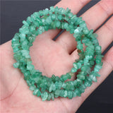 Green Aventurine Stone Bead Jades Faceted Gems Loose Bead