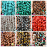 Green Aventurine Loose Beads 10mm Smooth Coin Shape DIY Jewelry 38Pcs