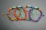 Green Aventurine Stone Beads Chakra Bracelet