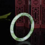Hand-carved Round Bar Jade Bracelet Boutique Jewelry