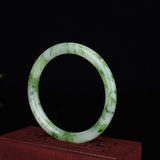 Hand-carved Round Bar Jade Bracelet Boutique Jewelry