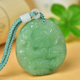 Green Dongling Dragon Pendant Jade Dragon Pendant Jewelry