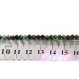 Natural Green Faceted Zoisite Beads Stone High 4 5mm Round Loose