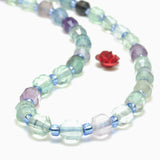 Green Fluorite Double Terminated Point Beads for Jewelry Making
