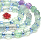 Green Fluorite Double Terminated Point Beads for Jewelry Making