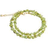 Green Grape Stone Bracelet Copper Buckle Bihemia Beach Accessory