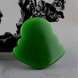 Green Hand-carved Buddha Jade Pendant Boutique Jewelry Men and Women