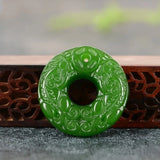 Green Jade Pendant Necklace for Men and Women