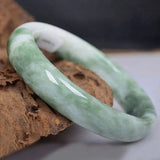 Green Jade Bangle Bracelet Charm Jewelry Amulet Men Women Lucky