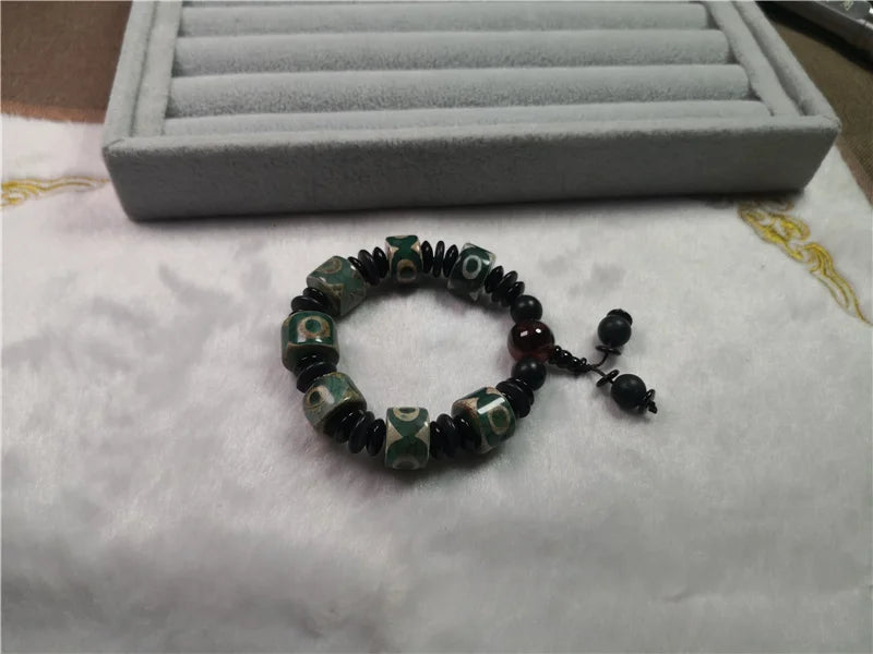 Green Jade Bangle Bracelet 925 Silver Jewelry Women Accessories