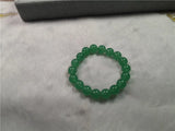Green Jade Bangle Bracelet Silver 925 Joyeria Plata