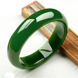 Green Jade Bangle Jewelry For Women Men Bracelets