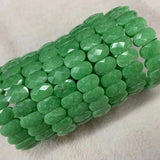 Green Jade Bracelet Natural Gemstone Bangle For Woman Man