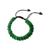 Green Jade Bracelet Women Healing Bangle Real Emerald Myanmar Jadeite