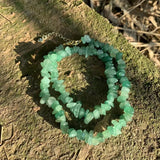 Green Jade Choker Necklace Women High Jewelry Irregular Design