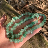 Green Jade Choker Necklace Women High Jewelry Irregular Design
