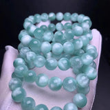 Natural Green Larimar Round Beads Bracelet 8mm 10mm AAAAAA