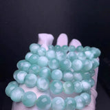 Natural Green Larimar Round Beads Bracelet 8mm 10mm AAAAAA