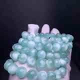 Green Larimar Round Beads Bracelet 8mm 10mm 12mm AAAAAA