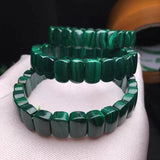 Green Malachite Chrysocolla Beads Bracelet Healing Stretch Crystal
