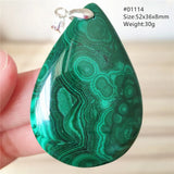 Green Malachite Chrysocolla Pendant Necklace AAAAA