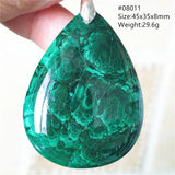 Green Malachite Chrysocolla Pendant Necklace AAAAA