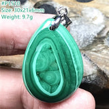 Green Malachite Chrysocolla Pendant Healing Gift Necklace