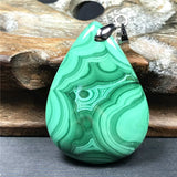 Malachite Chrysocolla Pendant Jewelry Healing Gift