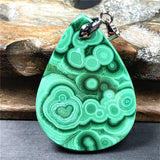 Malachite Chrysocolla Pendant Jewelry Healing Gift